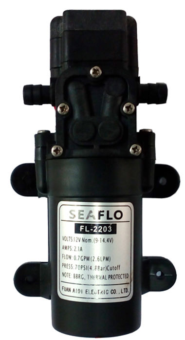 Electric sprayer pump FL-2203 12V, 2.1 A / 
