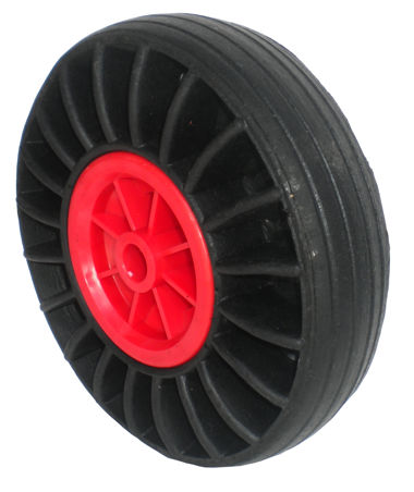 WHEELS 3.50-4 SOLID FROM SYNTHETIC RUBBER / 